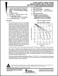 TLV2442CPWLE datasheet:  ADVANCED LINCMOS(TM) RAIL-TO-RAIL OUTPUT WIDE-INPUT-VOLTAGE DUAL OPERATIONAL AMPLIFIER TLV2442CPWLE