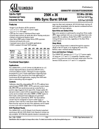 GS88037BT-166I datasheet: 166MHz 256K x 36 9Mb sync burst SRAM GS88037BT-166I