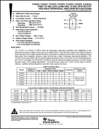 TLV2470CDBVR datasheet:  SINGLE LOW-POWER RAIL-TO-RAIL INPUT/OUTPUT OP AMP W/SHUTDOWN TLV2470CDBVR