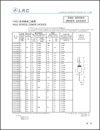 1N5223D datasheet: 2.7 V, 20 mA, zener diode 1N5223D