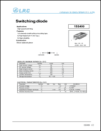 1SS400 datasheet: 90 V, switching diode 1SS400