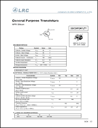 2SC2412KQLT1 datasheet: 50 V,  general purpose transistor 2SC2412KQLT1