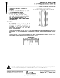 SNJ54CBT3383JT datasheet:  10-BIT BUS-EXCHANGE SWITCH SNJ54CBT3383JT