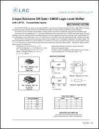 MC74VHC1GT86DFT2 datasheet: 2-input exclusive OR gate MC74VHC1GT86DFT2