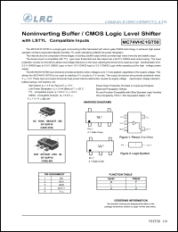 MC74VHC1GT50DTT1 datasheet: Noninverting buffer MC74VHC1GT50DTT1