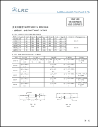 1N4148 datasheet: 100 V, switching diode 1N4148