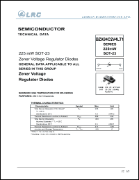 BZX84C3V3LT1 datasheet: 3.3 V, 225 mW, semiconductor BZX84C3V3LT1