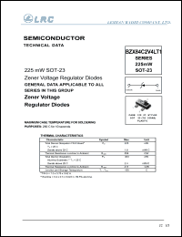BZX84C4V3LT1 datasheet: 4.3 V, 225 mW, semiconductor BZX84C4V3LT1