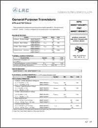 MMBT3906WT1 datasheet: 60 V, PNP general purpose transistor MMBT3906WT1