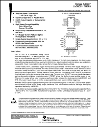 TLC555CDR datasheet:  LOW POWER TIMER TLC555CDR