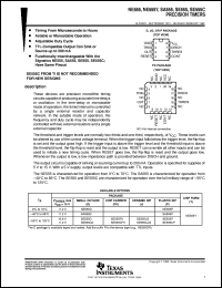 SE555D datasheet:  SINGLE PRECISION TIMER SE555D