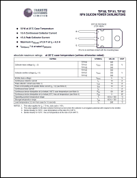 TIP161 datasheet: 350 V, 15 A, NPN silicon power darlington TIP161