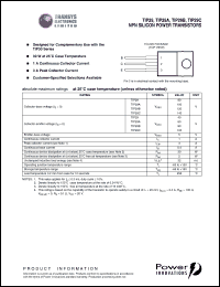 TIP29B datasheet: 120 V,  NPN silicon power transistor TIP29B