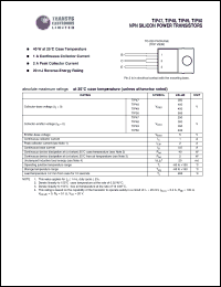 TIP49 datasheet: 450 V,  NPN silicon power transistor TIP49