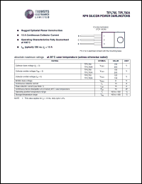 TIPL790 datasheet: 150 V,  NPN silicon power darlington TIPL790