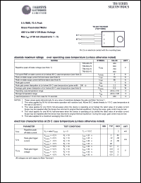 TR8-700-70 datasheet: 700 V,  8 A, silicon triac TR8-700-70