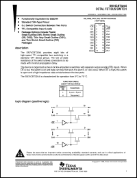 SN74CBT3244PWLE datasheet:  OCTAL FET BUS SWITCH SN74CBT3244PWLE