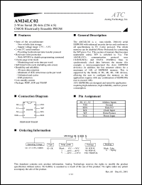 AM24LC02VS8 datasheet: 2.7-5.5V 2-wire serial 2K-bits (256 x8) CMOS electrically erasable PROM AM24LC02VS8