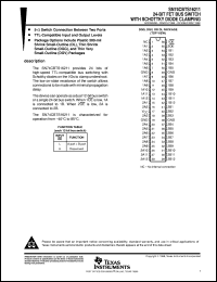 SN74CBTS16211DGVR datasheet:  24-BIT FET BUS SWITCH WITH SCHOTTKY DIODE CLAMPING SN74CBTS16211DGVR