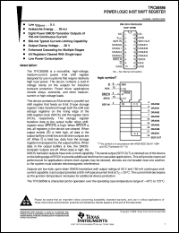 TPIC6B596DWR datasheet:  8-BIT SHIFT REGISTER TPIC6B596DWR