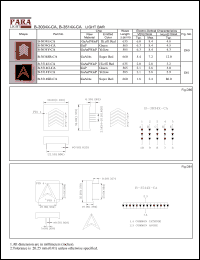 B-3034E-CA datasheet: Light bar hi.effi red B-3034E-CA