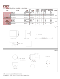 B-4025G datasheet: Light bar green B-4025G