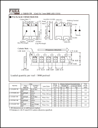 L-155EGW-TR datasheet: 3.2 x 2.7 x 1.1 mm SMD LED, hi.effi red/green L-155EGW-TR