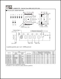 L-955SRC-TR datasheet: 3.6 x 2.8 x 1.9 mm SMD LED, super red L-955SRC-TR