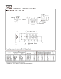 L-180UYC-TR9 datasheet: 1.8 mm AXIAL LED, super yellow L-180UYC-TR9