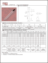 L-31ROPT1D2 datasheet: 3.0 mm phototransistor L-31ROPT1D2