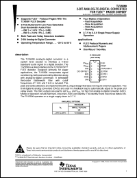 TLV5590ED datasheet:  2-BIT ADC FOR FLEX(TM) PAGER CHIPSET TLV5590ED