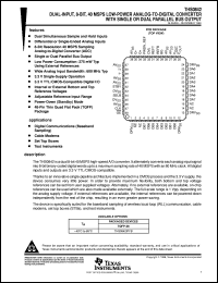 THS0842IPFB datasheet:  8-BIT, 40 MSPS ADC DUAL CH. (CONFIG.), DUAL SIMULTANEOUS S&H, LOW POWER, POWERDOWN THS0842IPFB