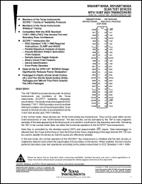 SN74ABT18245ADL datasheet:  SCAN TEST DEVICES WITH 18-BIT BUS TRANSCEIVERS SN74ABT18245ADL
