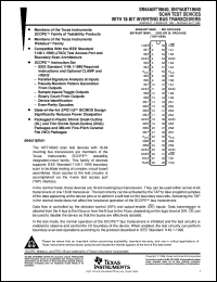 SN74ABT18640DL datasheet:  SCAN TEST DEVICES WITH 18-BIT INVERTING BUS TRANSCEIVERS SN74ABT18640DL