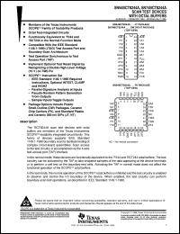 SN74BCT8244ADWR datasheet:  IEEE STD 1149.1 (JTAG) BOUNDARY-SCAN TEST DEVICE WITH OCTAL BUFFERS SN74BCT8244ADWR