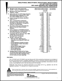 SN74LVTH18512DGGR datasheet:  3.3-V ABT SCAN TEST DEVICES WITH 18-BIT UNIVERSAL BUS TRANSCEIVERS SN74LVTH18512DGGR