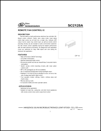 SC2128A-D20S datasheet: Remote fan control IC for electronic fan application SC2128A-D20S