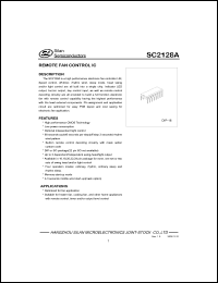 SC2128A-D20B datasheet: Remote fan control IC for electronic fan application SC2128A-D20B