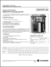 DVK1815T1-A0 datasheet: Development kit DVK1815T1-A0