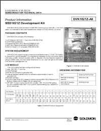 DVM1821Z-A0 datasheet: Development kit DVM1821Z-A0