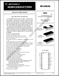 MC146818AL datasheet: Real-time clock plus RAM MC146818AL