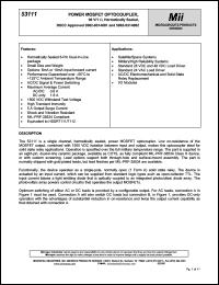 53111-1PA datasheet: 500VDC; 5-10mA; power MOSFET optocoupler 53111-1PA