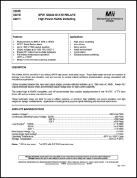 53210 datasheet: 160V; 2.6A; SPDT solid-state relay, high power AC/DC switching 53210