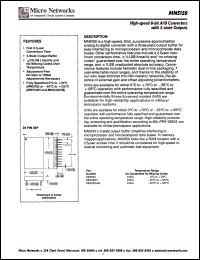 MN5150H datasheet: High-speed 8-bit A/D converter MN5150H