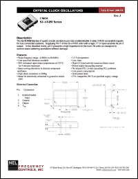 SJA1457 datasheet: 3.3 V, +/-25 ppm, CMOS crystal clock oscillator SJA1457