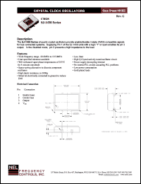 SJ1439 datasheet: 5 V, customer specific, CMOS crystal clock oscillator SJ1439