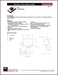 SJ160 datasheet: 5 V,+/-100 ppm,  TTL crystal clock oscillator SJ160