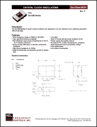 SJ161 datasheet: 5 V,+/-50 ppm,  TTL crystal clock oscillator SJ161