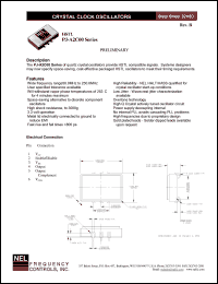 PJA2C0B datasheet: 3.3 V, +/-50 ppm, HSTL crystal clock oscillator PJA2C0B