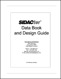 P2500AA61 datasheet: 240 V, sidactor device P2500AA61